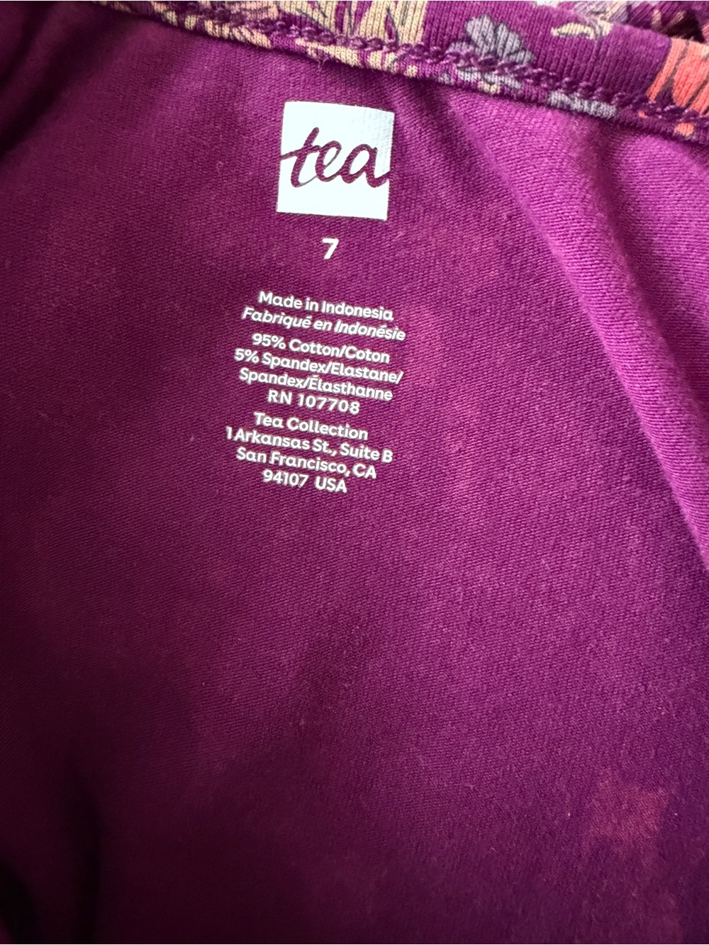 Tea Collection Ruffle Neckline Dress - Picture 5 of 5
